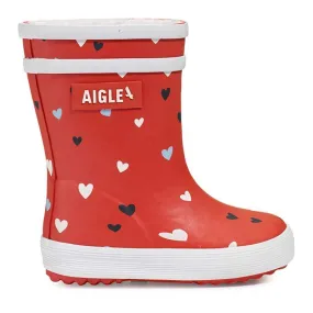 Aigle Baby Flac Fur Print - Bottes de pluie enfant