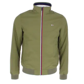 Blouson homme bomber TOMMY JEANS kaki - Matière-noble - 69€