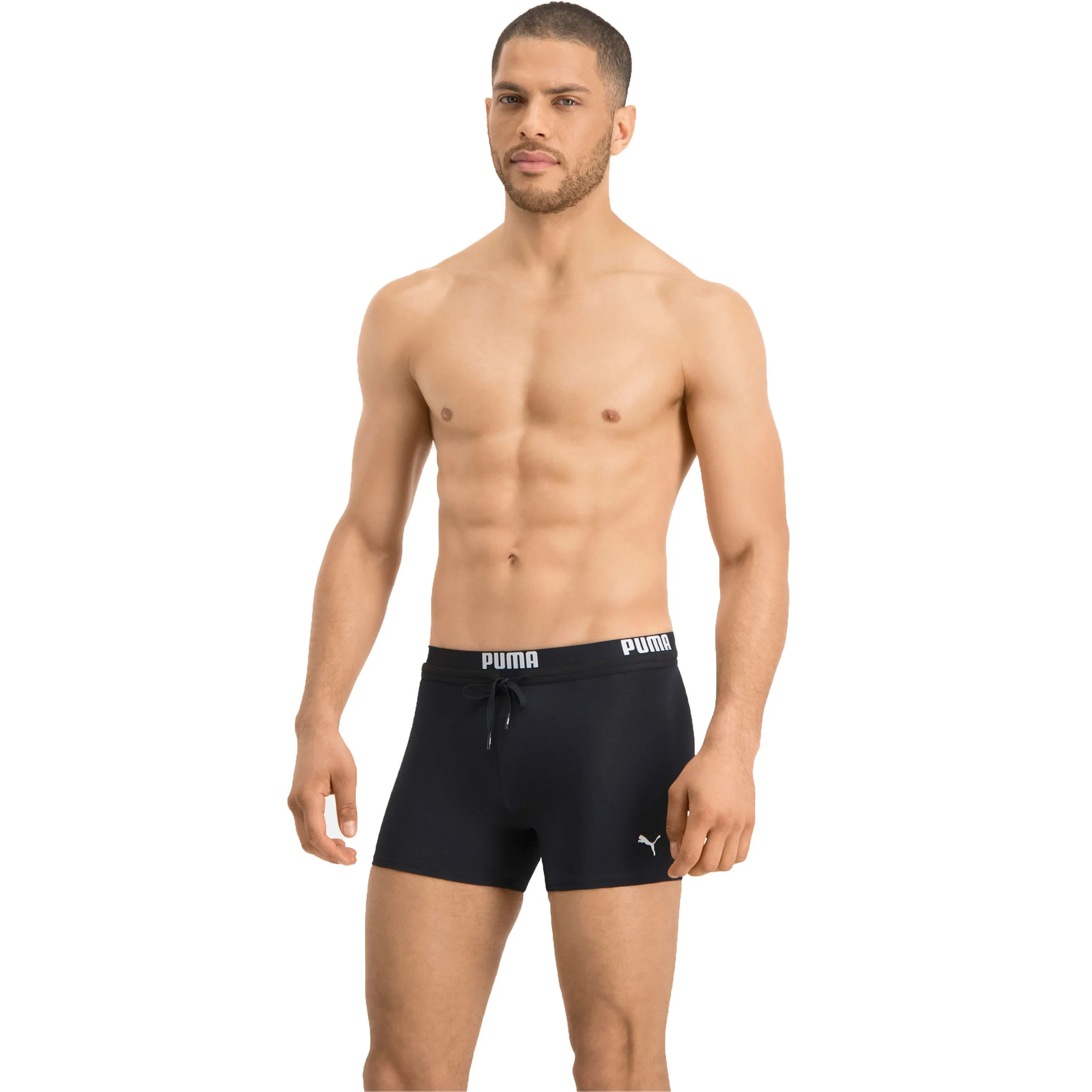 Boxer de bain PUMA Swim Logo - noir - Puma : vente maillots de bain...