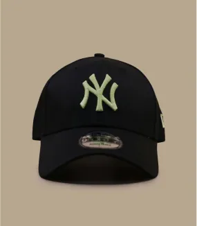 Casquette baseball NY noire jaune - Casquette League Essential 9Forty New York Yankees New Era : Headict