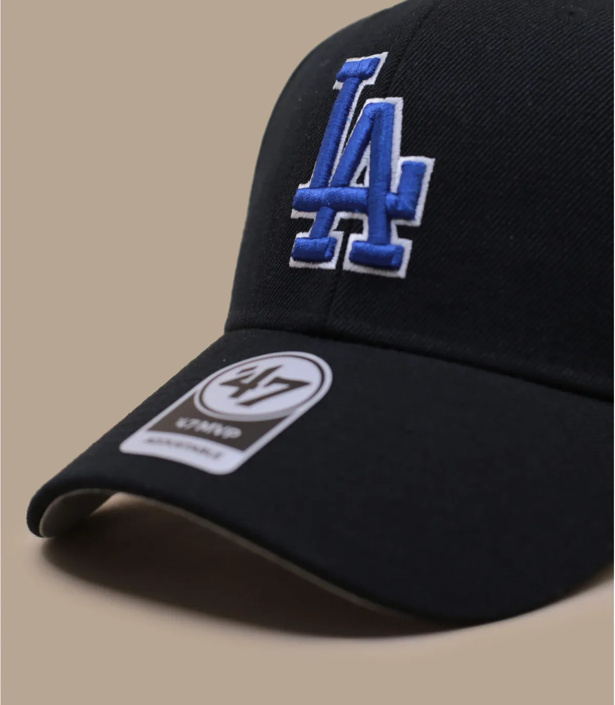 casquette dodgers noir - MVP LA Dodgers black royal 47 Brand : Headict