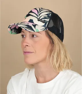 casquette trucker femme fleurs - Casquette Kid Honey Coconut naval academy ilacabo Roxy : Headict