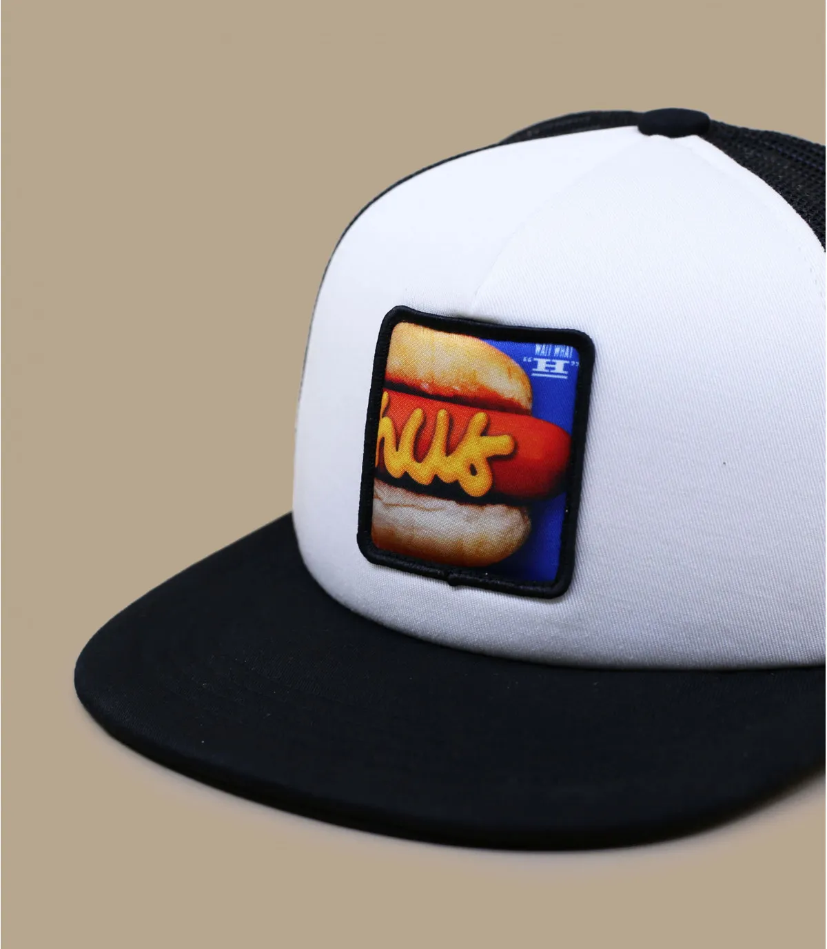 casquette trucker hot dog - Hot Dog Trucker Huf : Headict