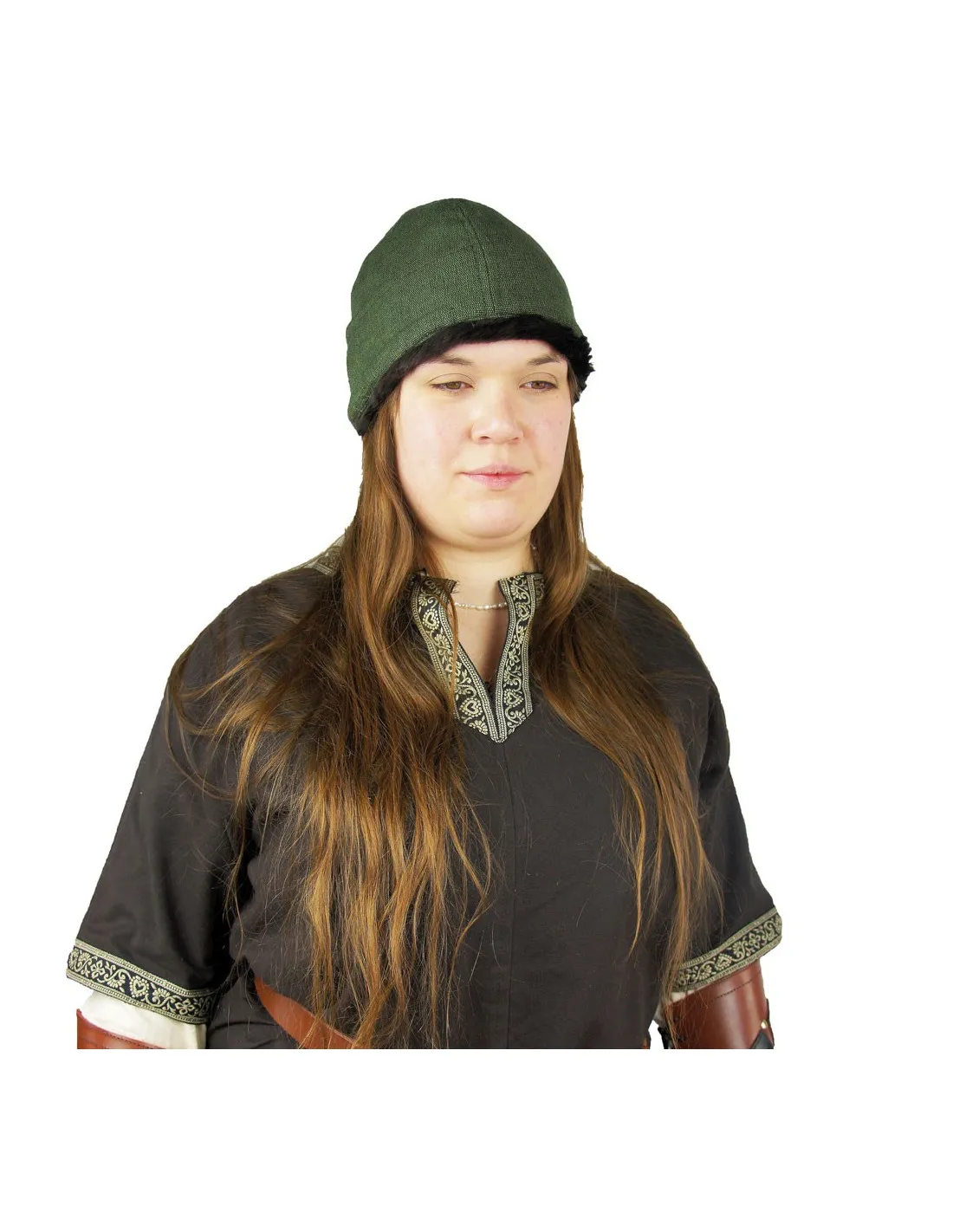 Casquette Verte Ulf Viking ⚔️ Boutique Épées