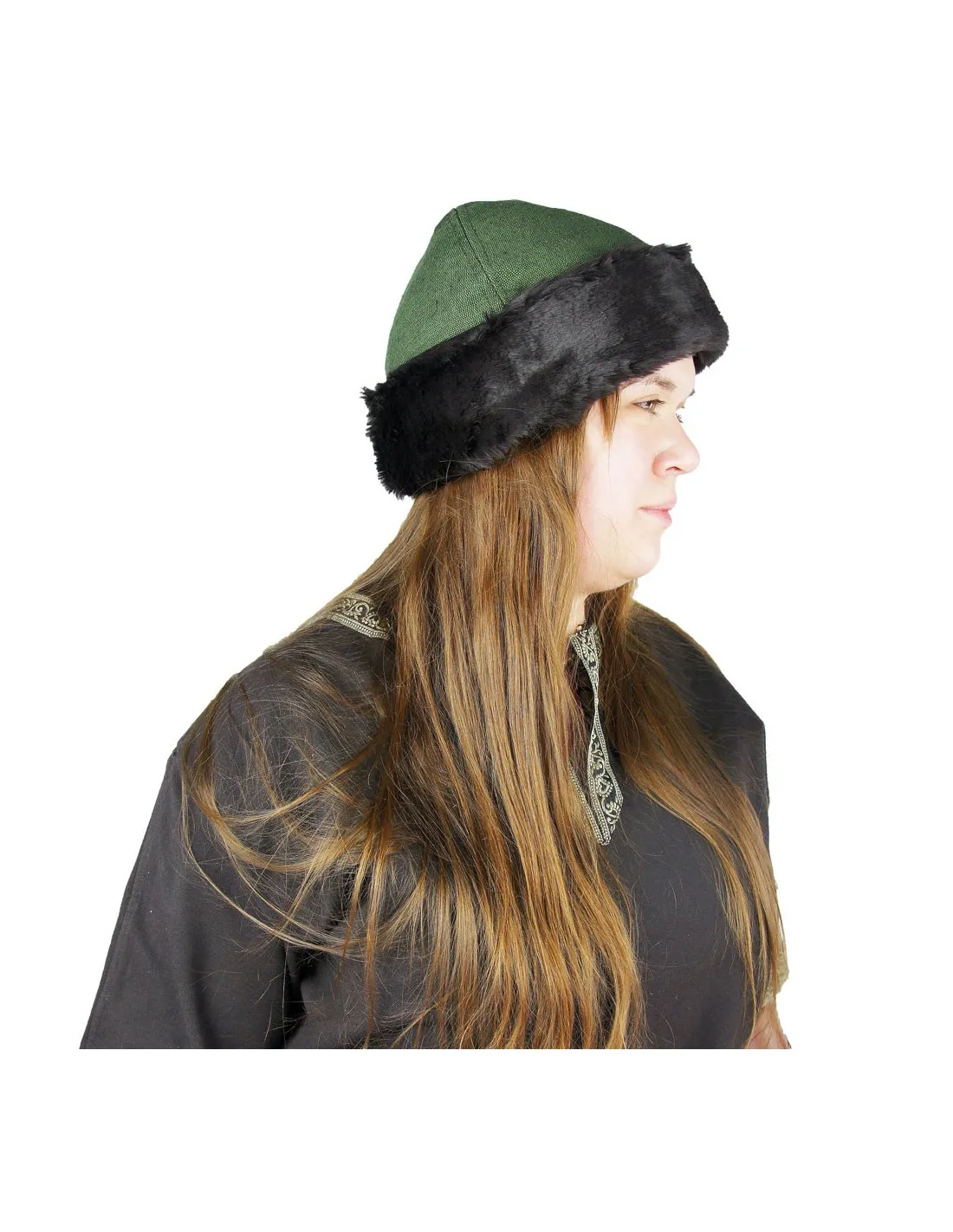 Casquette Verte Ulf Viking ⚔️ Boutique Épées