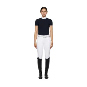 Cavalleria Toscana Polo de concours manches courtes pour femme