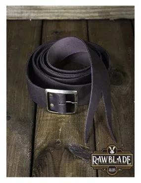 Ceinture Médiévale Longue Guzmán - Marron ⚔️ Boutique Épées