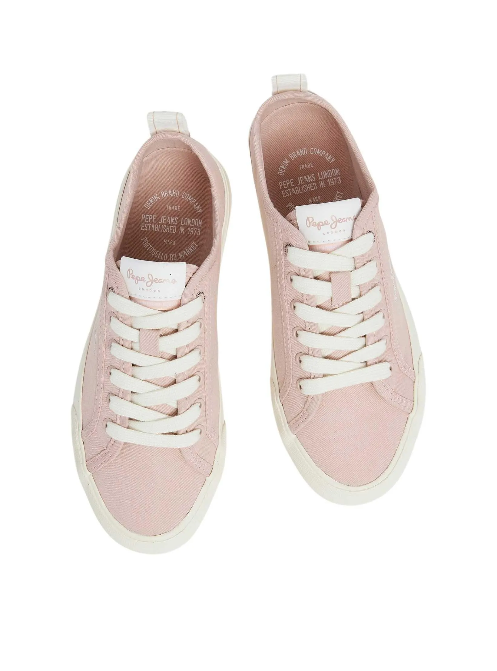 Chaussures Pepe Jeans Allen Band Rose Pour Femme