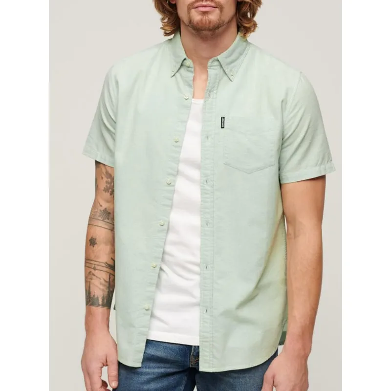 Chemise en lin regular blend blanc homme - Tommy Jeans | wimod