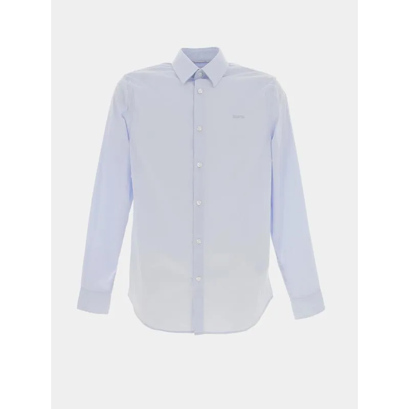 Chemise en lin regular blend blanc homme - Tommy Jeans | wimod