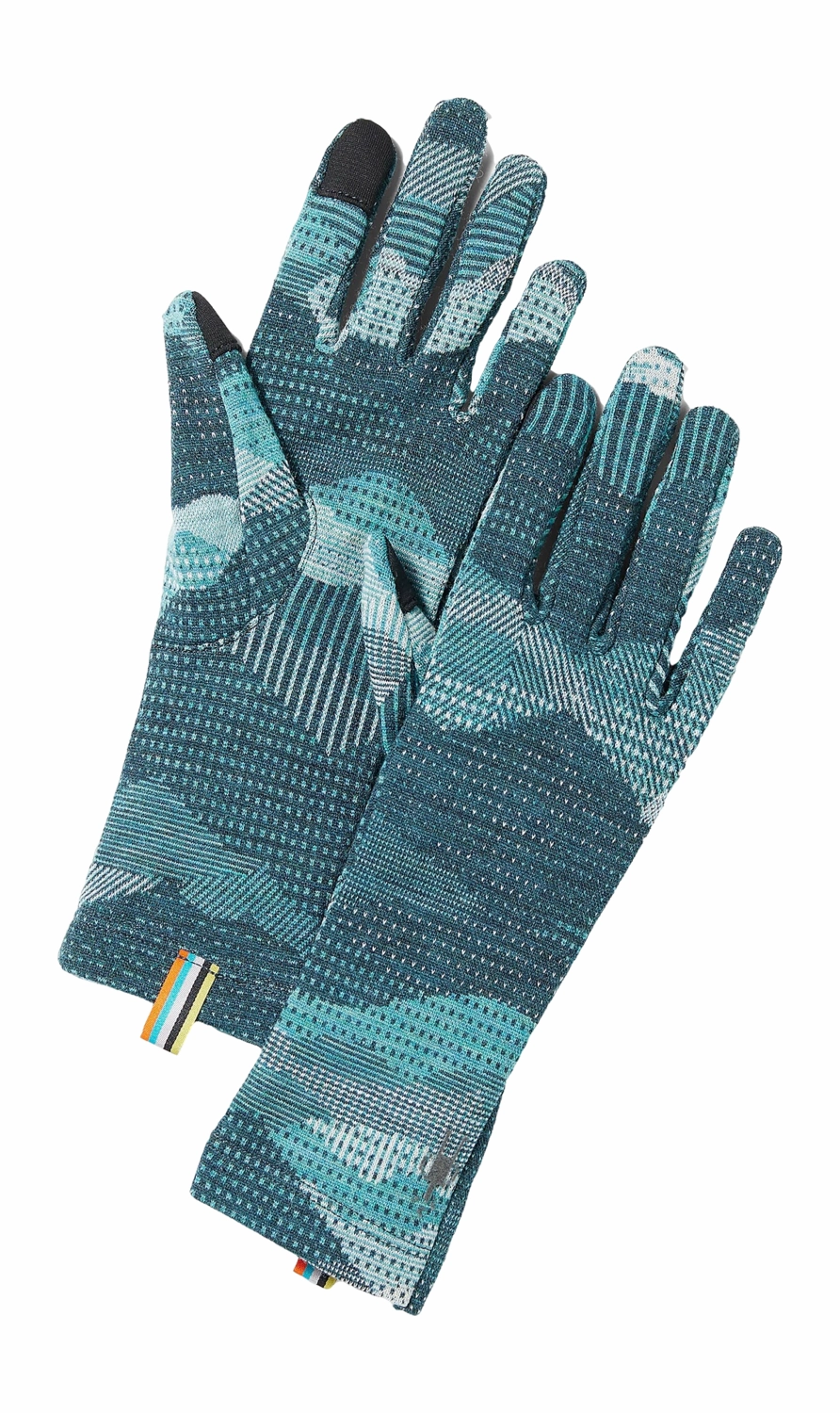 Gants Smartwool Unisexe Thermal Merino Glove Twilight Blue Mtn Scape