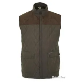 Gilet doublé en polaire  Arundel pour homme olive