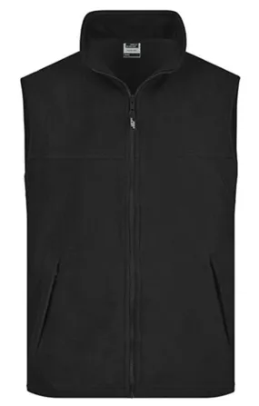 Gilet sans manches bodywarmer polaire homme - JN045 - noir 