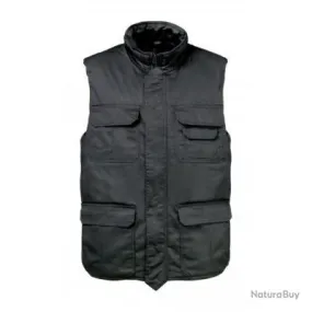 Gilet sans manches Doublé Polaire Noir L