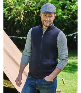 Gilet zippé Milano - Homme - 50% Coton & 50% Laine