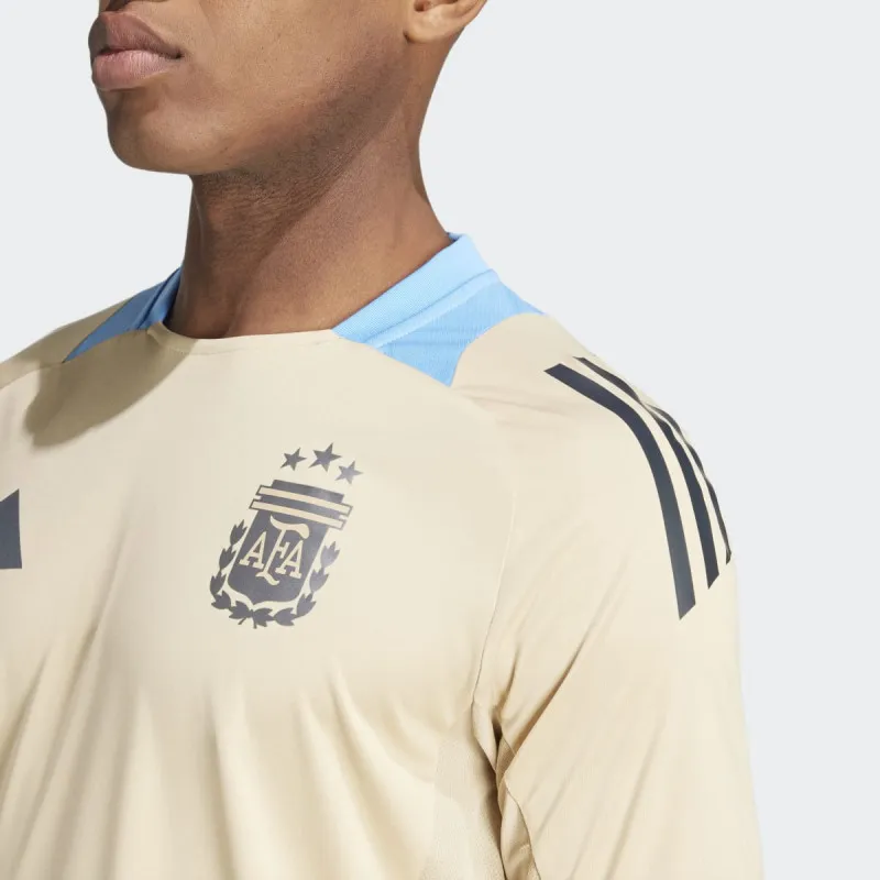 Haut d'entrainement Adidas Argentine (AFA) Training 2024 - Hazy Beige