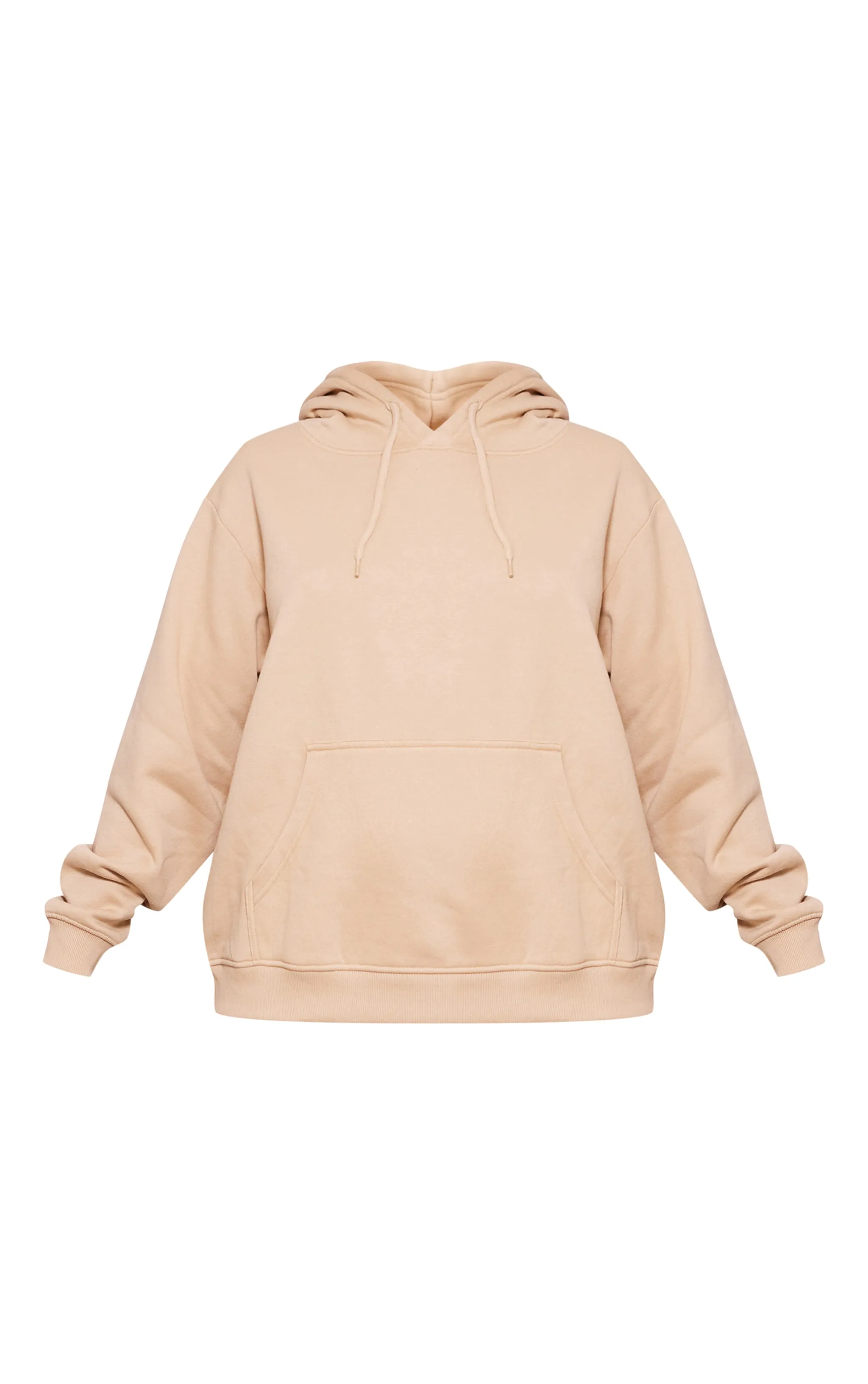 Hoodie en sweat oversize sable