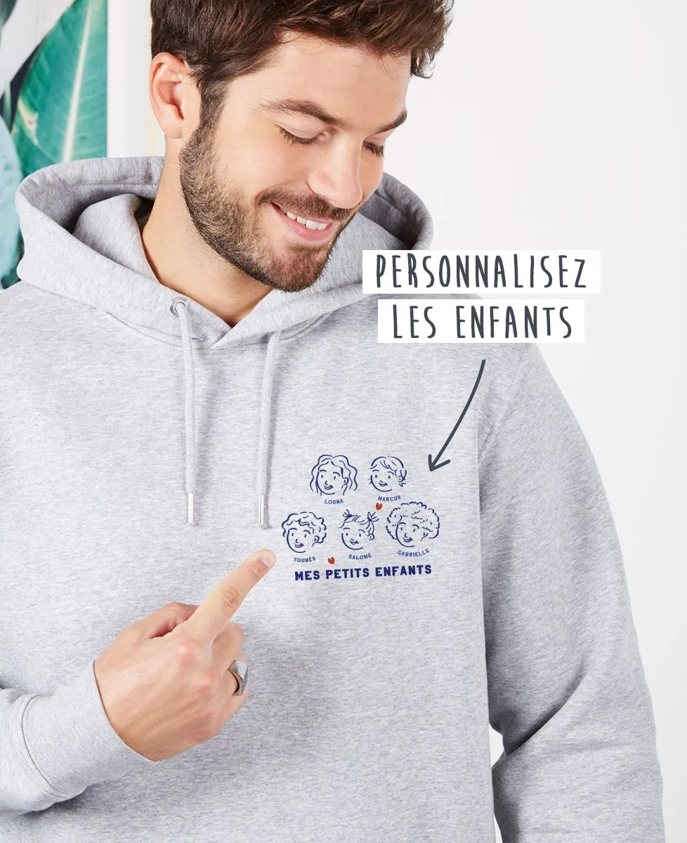 Hoodie homme Mes petits enfants personnalisé