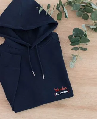 Hoodie homme suPère héros (brodé)