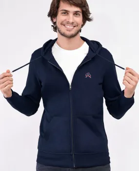 Hoodie zippé homme Tchin tchin (brodé)