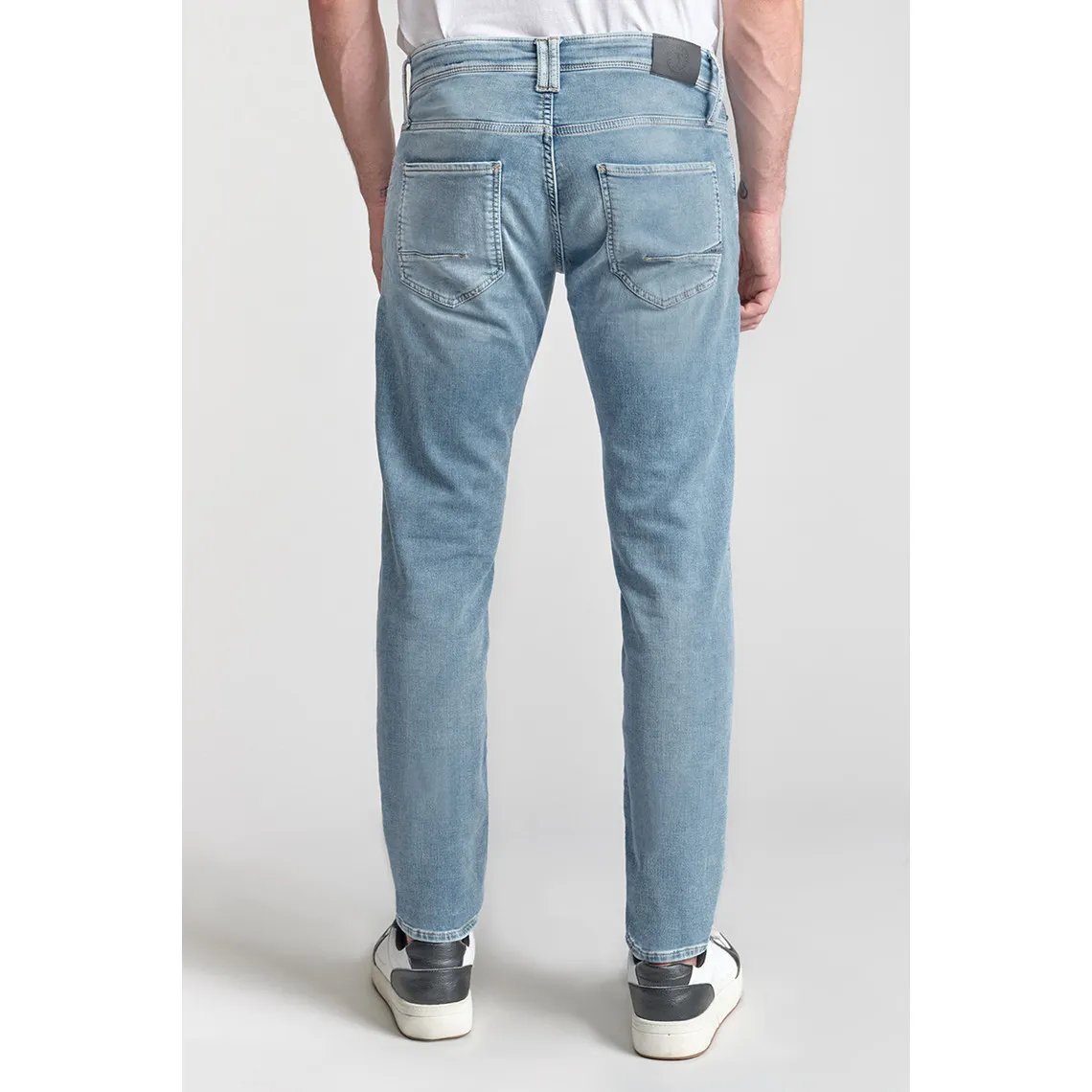 Jeans ajusté super stretch 700/11, longueur 34 bleu Wynn | 3 Suisses