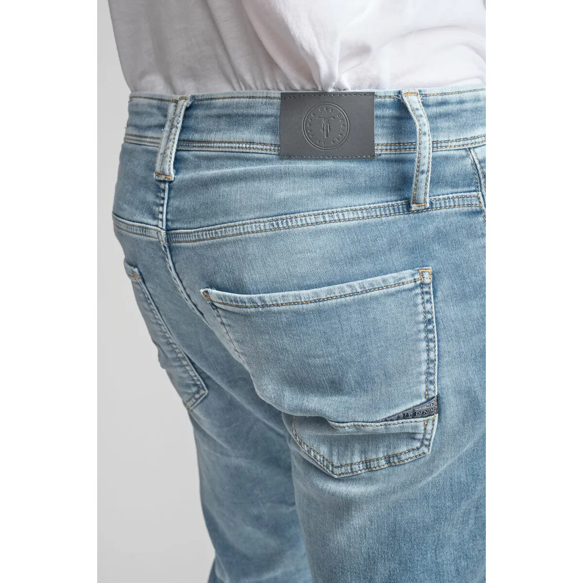 Jeans ajusté super stretch 700/11, longueur 34 bleu Wynn | 3 Suisses