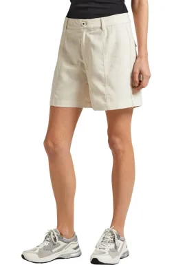 Jupe courte Pepe Jeans Tilly Beige pour femme