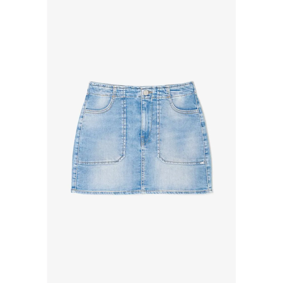 Jupe droite en jeans ZAZA bleu Tara | 3 Suisses