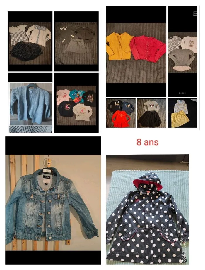 Lot vêtements fille 8 ans - Sergent Major - 8 ans  | Beebs