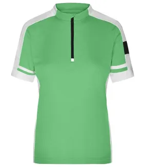 maillot cycliste - femme - JN451 - vert