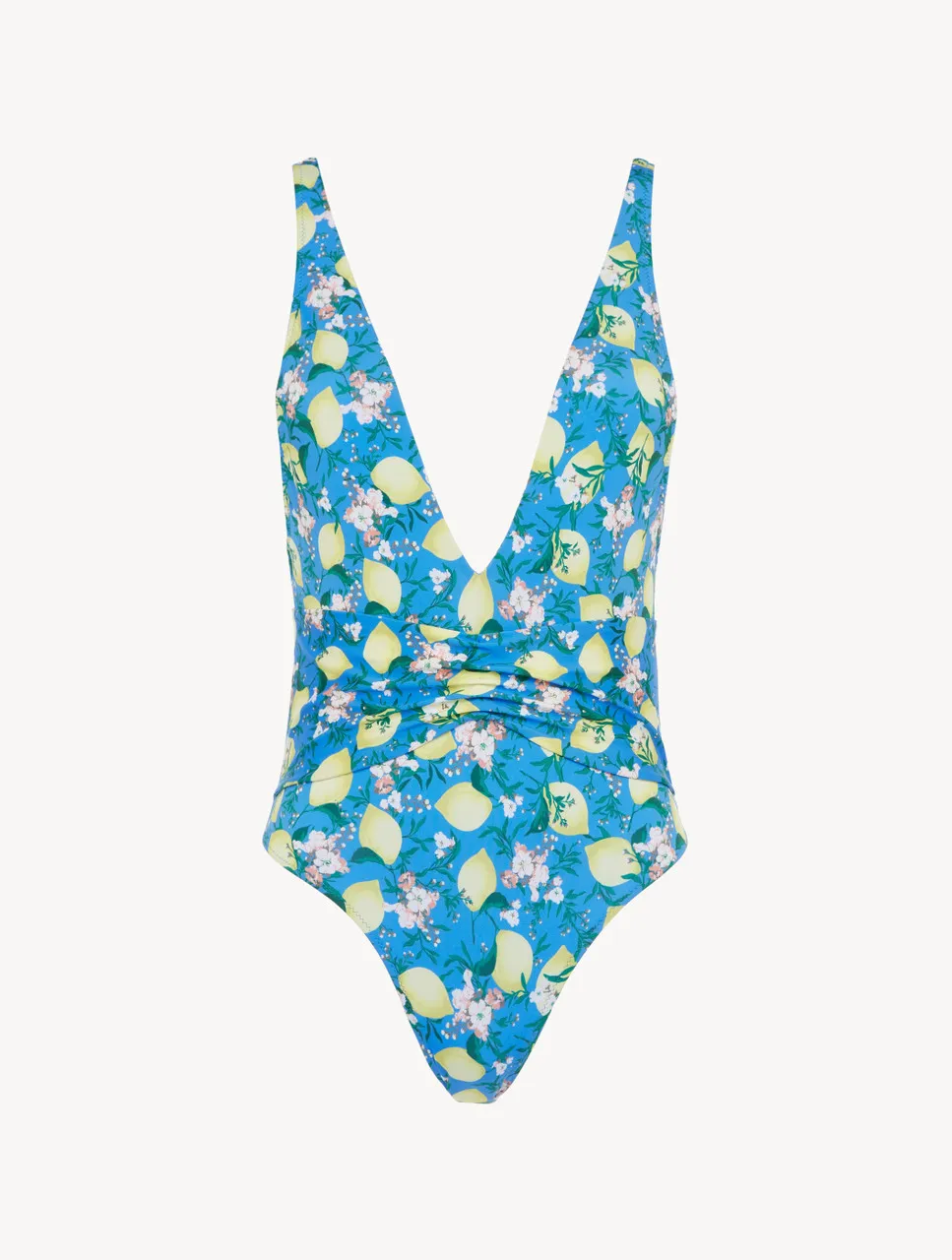 Maillot de bain imprimé bleu