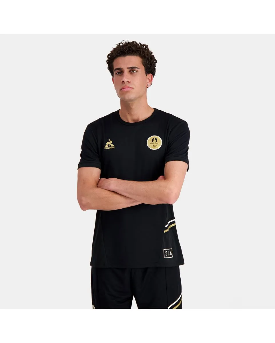 MAILLOT FOOT HOMME PARIS 2024 Noir