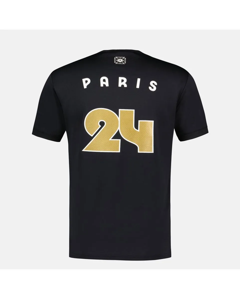 MAILLOT FOOT HOMME PARIS 2024 Noir