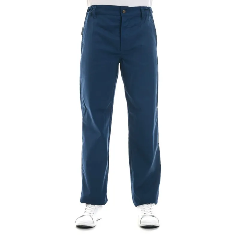 Pantalon de Cuisine Bleu 1 pli - MANELLI