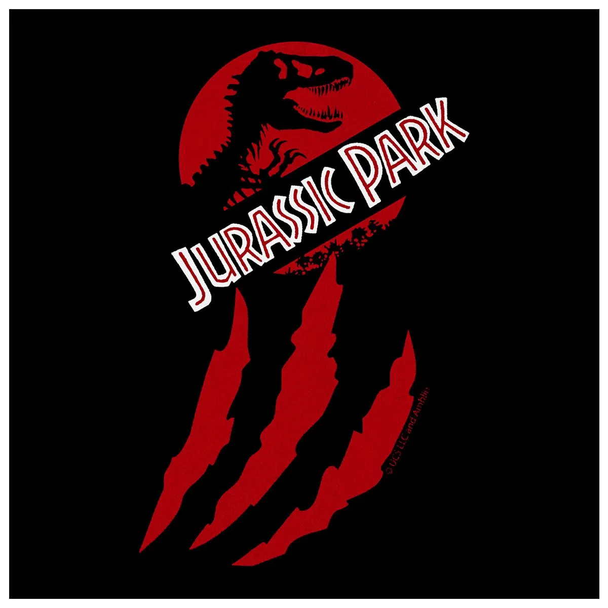 Pantalon de Jogging Homme JURASSIC PARK - Claw Logo - Rock A Gogo