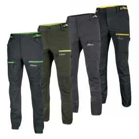 Pantalon de travail multipoches flexible | Vêtements U-Power