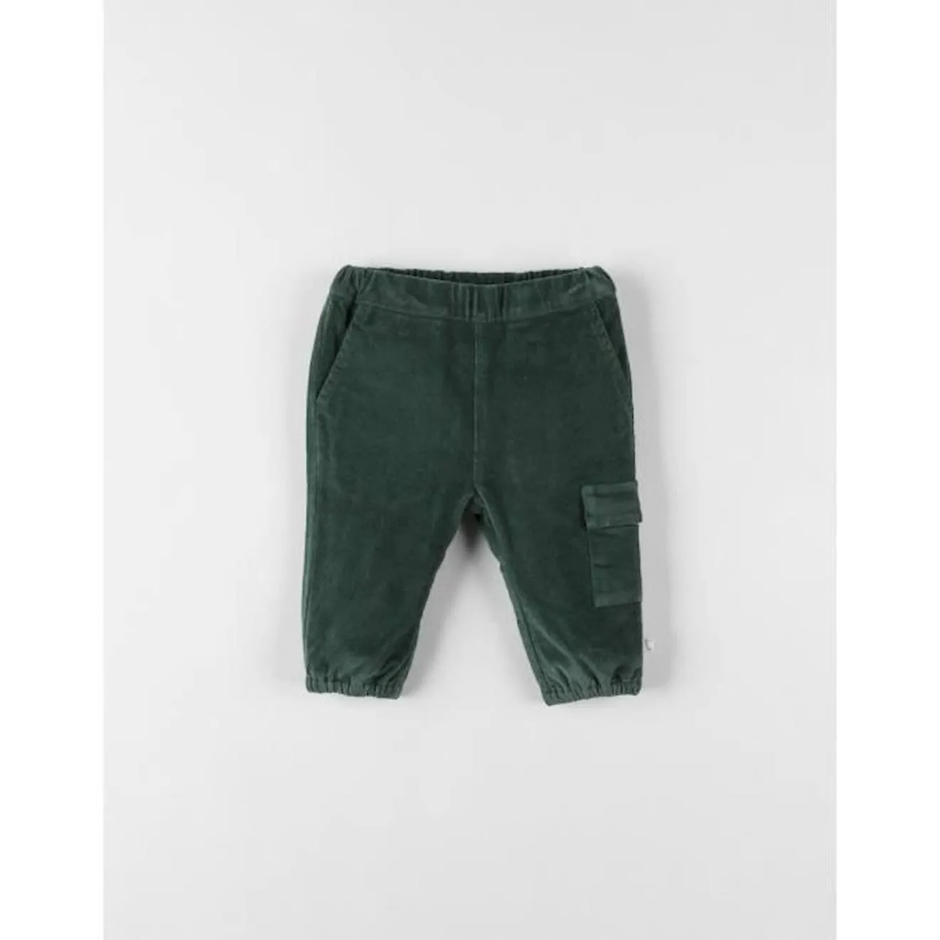 Pantalon en velours côtelé vert - Noukies