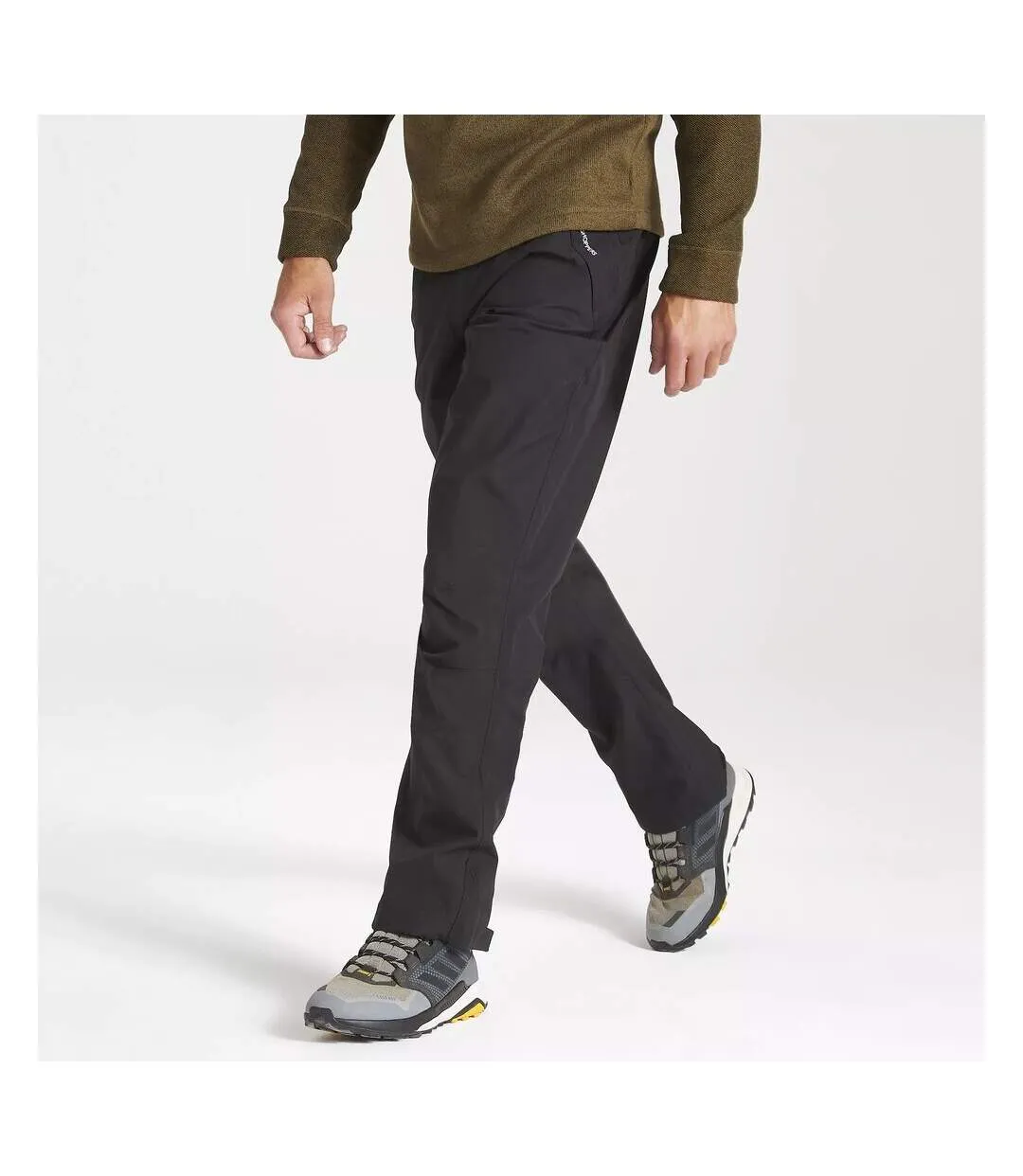 Pantalon imperméable stefan homme noir Craghoppers