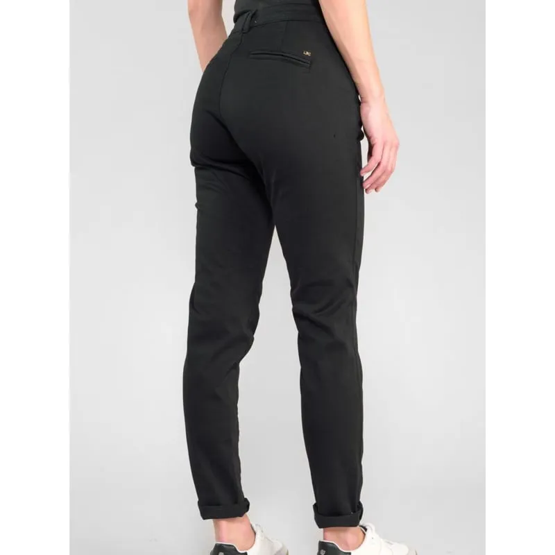 Pantalon slim dily 6 noir femme - Le Temps Des Cerises | wimod