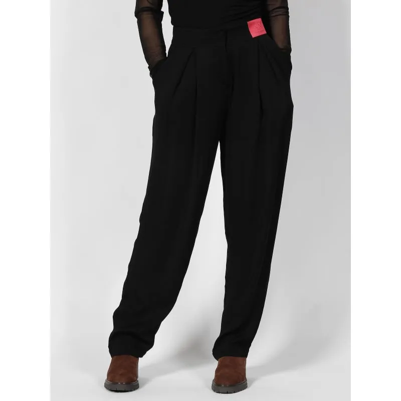 Pantalon slim dily 6 noir femme - Le Temps Des Cerises | wimod