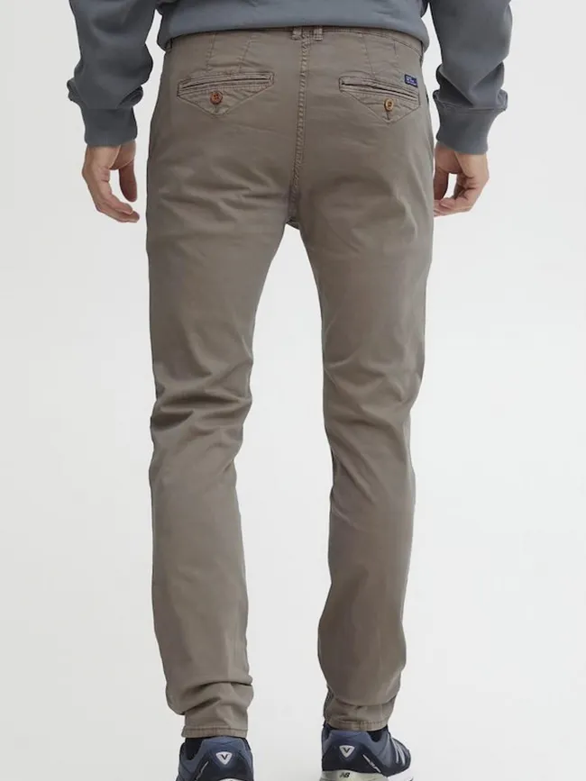 Pantalon slim fit bhnatan gris homme - Blend | wimod