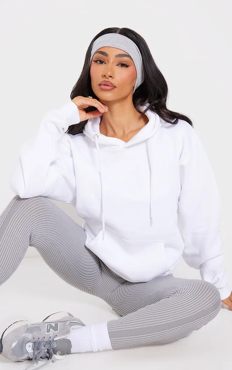 Petite Hoodie oversize classique blanc