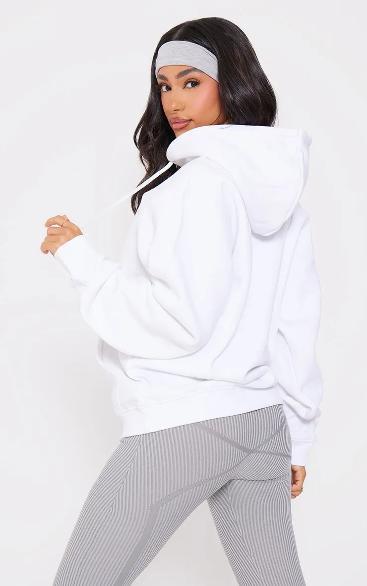 Petite Hoodie oversize classique blanc