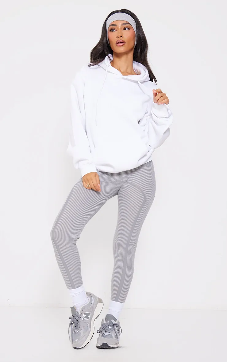 Petite Hoodie oversize classique blanc