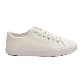 PJ1 Baskets classiques pour femmes Blanc Misima blanche