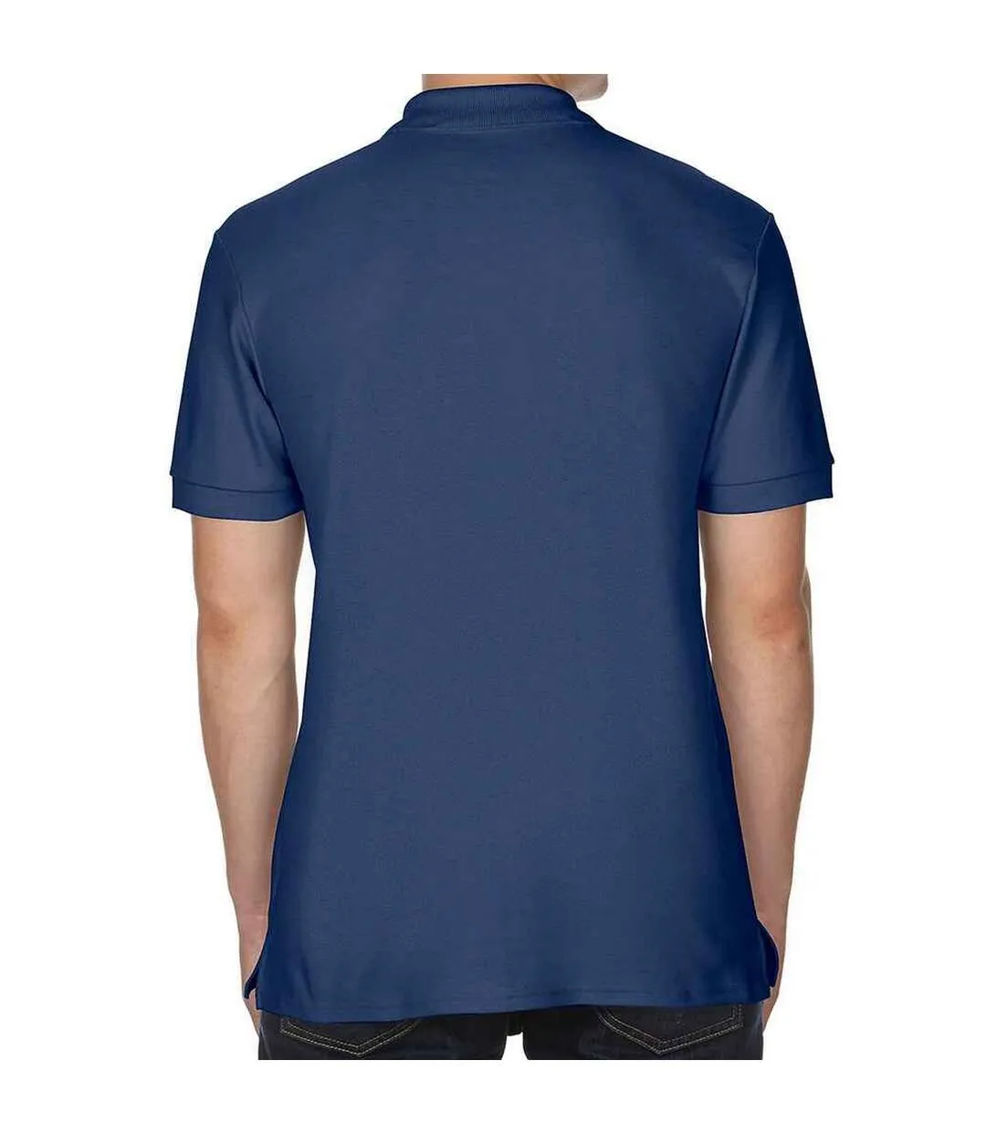 Polo homme bleu marine Gildan