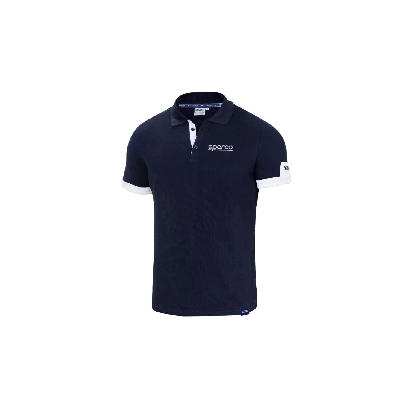 Polo homme SPARCO Corporate bleu