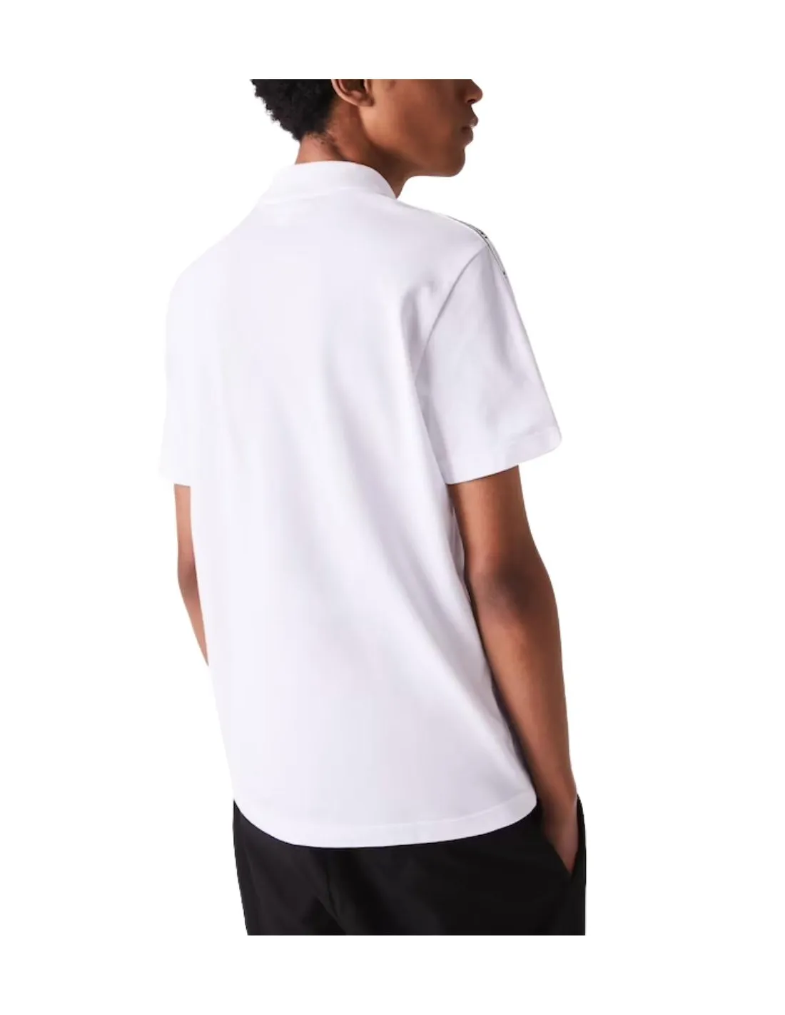 Polo Lacoste Ref 55343 blanc