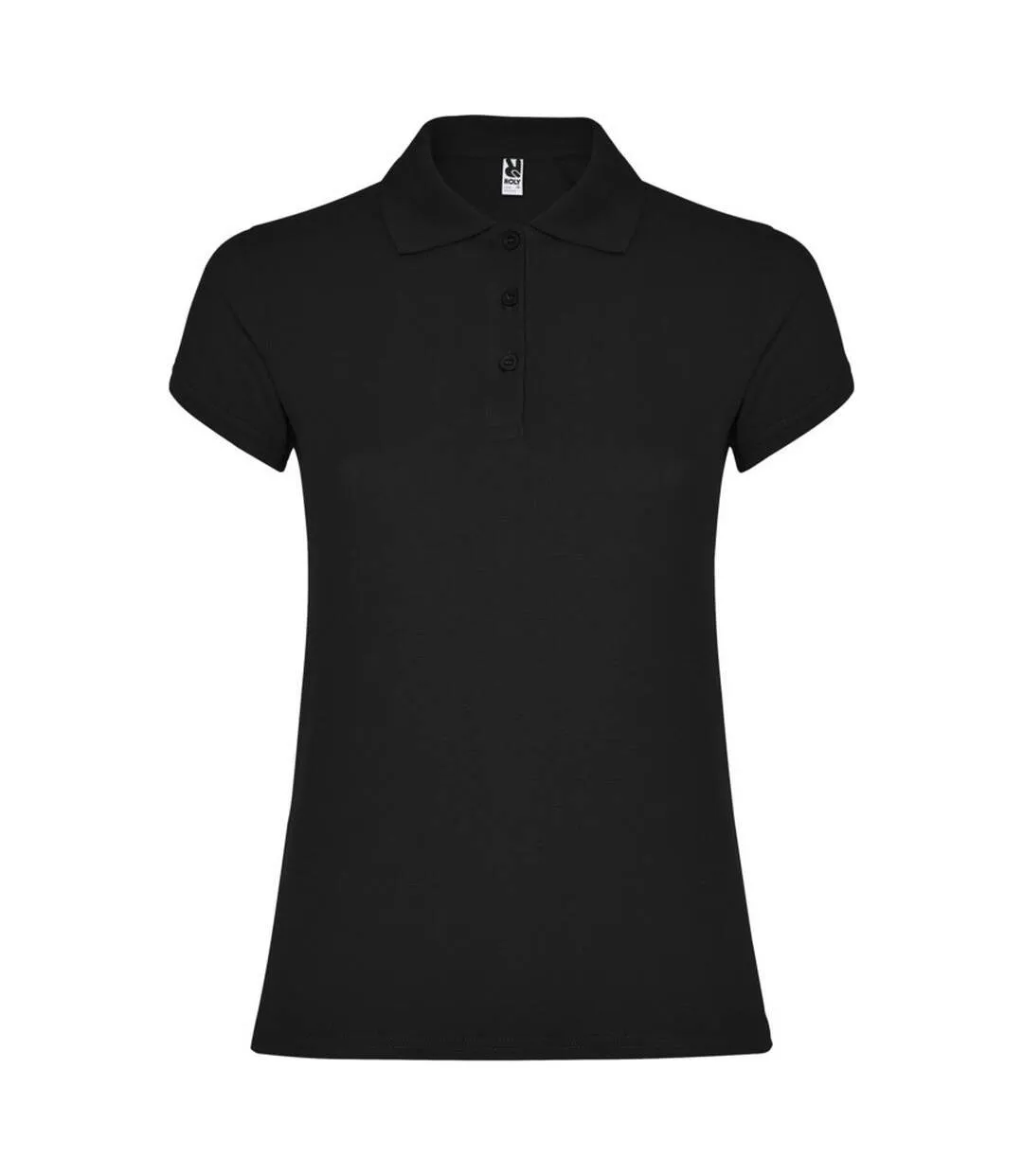 Polo star femme noir Roly