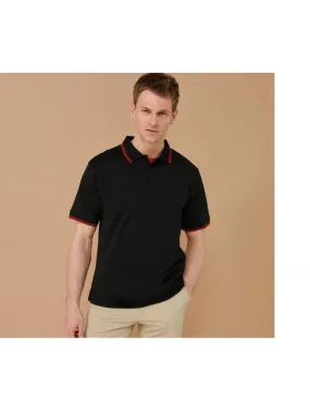 Polo technique homme col et manches contrastés coolplus Henbury